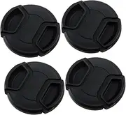 HOMOCONO 4pcs Camera Lens Cover Professional Camera Cover Vlog Accessories Esr Lens Protectors Waterproof Protector Set