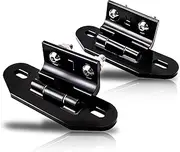 Upgraded Black Pair Billet Aluminum Rear Hatch Hinges Compatible with 1982-1992 Chevrolet Camaro for Pontiac Firebird 1982-1992 Replace 484-HH8292-CMC