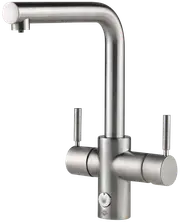 Insinkerator Multitap 4N1 Ambient L Shape Brushed Steel