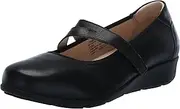 [Propét] Propet Womens Yara Mary Jane Slip On Flats Casual - Black