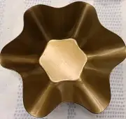 Metal Wavy Bowl Gold Threshold Designed By Studio McGee Target Gold Home Decor