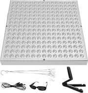 Tanning Lamp, Solarium for Home with 192 LEDs, Portable Tanning Light Face Tanning Sun Lamp, Full Blue Light with Stand & Hanging Hooks for Body and Face (192 LEDs)