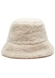 Eugenia Kim Yuki Faux Shearling Bucket hat - Cream ONE SIZE