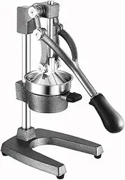 Maxkon Manual Juicer Extractor Maker Orange Citrus Hand Press Machine for Commercial Home Kitchen Lime Presser for Citrus Mandarin Grapefruit Lemon Lime Grey