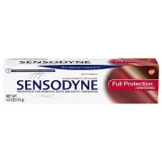 Full Protection + Whitening Toothpaste for Sensitive Teeth and Cavity Prevent...