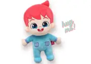 Pinkfong Baby Bebefin Plush Soft Doll 30cm Action figure Kid Gift Toys