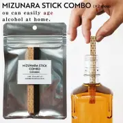 2 sticks - Barrel Aged in a Bottle Mizunara Japanese Oak - light & Heavy toast