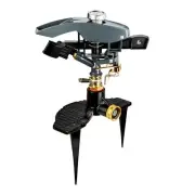 Lawn Pulsating Impact Sprinkler 300004, Heavy Duty, Adjustable to 360 Degrees...