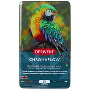 Derwent Chromaflow Coloured Pencils 12 Pack