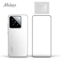 在飛比找momo購物網優惠-【Meteor】MI 小米 14 手機保護超值3件組(透明空