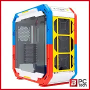 In Win Airforce Tempered Glass Mid-Tower ATX Case - Justice White