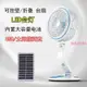 太陽能風扇戶外露營USB充電多功能折疊學生臺燈宿舍辦公室小電扇多功能