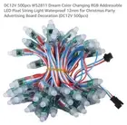DC12V 1000pcs WS2811 Dream Color Changing RGB Addressable LED Pixel String Light