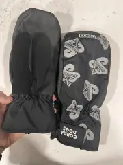 New Howl Lightwweight Mittens Large Black X Cobra Dogs