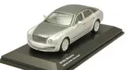 Kyosho Original 1/64 Bentley Mulzanne Light Gray Metallic/Silver Metallic Comple