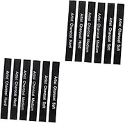 TEHAUX 2sets Artist Sketching Sticks Carbon Compressed Rods Thick Smooth for Hobbyists Professionals Australian 6pcs*2