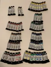 NEW ⭐️ LOT OF 64 Daniel Smith Extra Fine Watercolors & Gouache 5ml & 15ml
