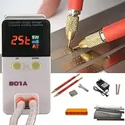 801A Pulse Spot Welder,Battery Spot Welder,11.6Kw Capacitor Energy Storage Spot Welder,Mini Portable Welding Machines Lithium Battery Pack Building