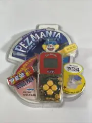 1999 PEZ Mania Electronic Tetris Style Video Game PEZ Dispenser Factory Sealed
