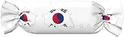 GaxfjRu Republic of Korea Flag Map print Men's Crewneck Sweater Soft Casual Sweaters for Men Classic Loose Fit Pullover Sweaters