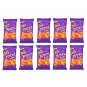 931375 10 X 227G PACKET TAKIS KETTLLEZ FUEGO CHILLI PEPPER & TIME TORTILLA CHIPS