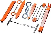 BLBMTCBCAG Car DVD Frame Kit Removal Tools Car Plastic Panel Dash Audio Stereo GPS Molding Removal Install Tools Kit Sheet Metal Tools