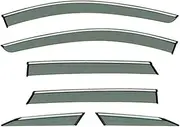STIDPFZX Window Visor Compatible for BYD Yuan PRO EV 2016+ ATTO 3 2022-2023 Rain Guard Weather Shield Wind Guard Deflector Car Accessories Shelters(for ATTO 3 2022-24)