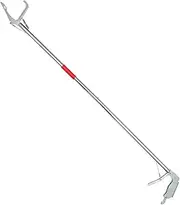 TEHAUX Snake-Proof Clamp Folding Snake Catcher Tongs Stainless Steel Grabber Lock for Woodworking
