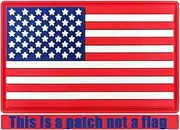 [AOTAI] Tactical Patches of USA US American Flag, with Hook and Loop for Backpacks Caps Hats Jackets Pants, Military Army Uniform Emblems