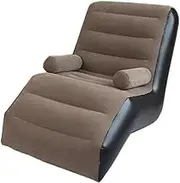 S Shape Sofa Chair - Inflatable Chairs Lounge | Lazy Shape Sofa | Lazy Sofa Pleats | Sofa Bed with S-Shaped Armrests | Outdoor Leisure Chair