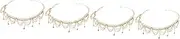 [WRITWAA] Tassel Waist Chain Women Waist Chains Women Belly Chain Beach Party Body Chain Tassel Waist Jewelry Waist Chain Belt Women Waist Belt Festival Body Chain Golden Zinc Alloy