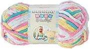 [Bernat] Baby Blanket Yarn, Pitter Patter Pattern, Double Ball - 2 Balls of Yarn in One