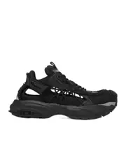 Versace Mercury M-Vs-01 Lace-Up Sneakers 44,45,46,47,39,40,41.5,41,42.5,42,43,44.5 Black