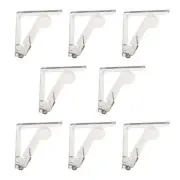 MEETOOT 8PCS Table Cover Clip Family Party Picnic Tablecloth Clip Clear