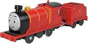 [THOMAS & FRIENDS] James Motorized Toy Train Engine for Preschool Kids Ages 3 Years and Older