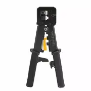 Heavy Duty EZ RJ45 Crimper Ethernet Crimping Tool End Pass Through RJ11/12 Plier