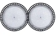 2x 300W LED High Bay Light Low Bay UFO Factory Warehouse Industrial Light