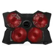 Promate AIRBASE-3.BLK Height Adjustable Ergonomic Gaming Laptop Cooling