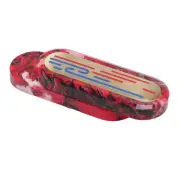 Red Push Card Toy Mechanical Fingertip Toy Handcrafted Gift Haptic
