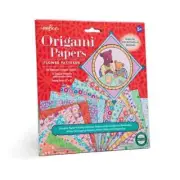 Flower Patterns Origami Papers Kit eeBoo New