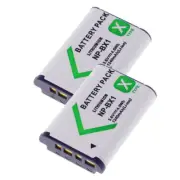 2x Li-ion Battery for Sony Cyber-Shot DSC-RX100 II, III, IV, V, VI, VII - NP-BX1