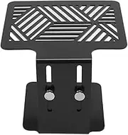 Coffee Electronic Scale Rack,304 Stainless Steel Asjustable Height Coffee Special Weighing Frame Coffee Weighing Rack Stem (Black)