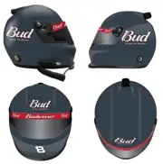DALE EARNHARDT JR 2024 BUDWEISER FULL SIZE REPLICA HELMET BRAND ART NO COUPON