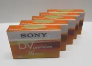 5 Sony VX1000 PR4 DVC MiniDV digital video tape for VX700 VX2100 VX2000 TRV950