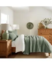 Stonewashed Cotton Quilt Set King Size
