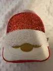 Bath & Body works Red Glitter Makeup Bag - Santa Sparkle