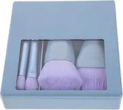 VICASKY Makeup Brush Set Case Mirror Versatile Beauty Tools for Powder Eyeshadow Foundation Portable for On-the-go