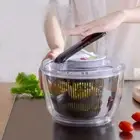 Large Salad Spinner leaf Dryer Drying Lettuce Veg Drainer Dressing Herb Water