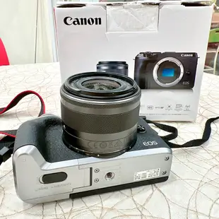 【艾爾巴二手】Canon EOS M6 Mark II+EF-M15-45 IS ST鏡頭#二手相機#勝利店00035