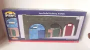 SceneCraft by Bachmann 44-287 OO Gauge Low Relief Railway Arches NEW